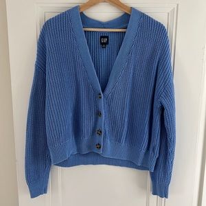Cropped Gap chunky knit cardigan